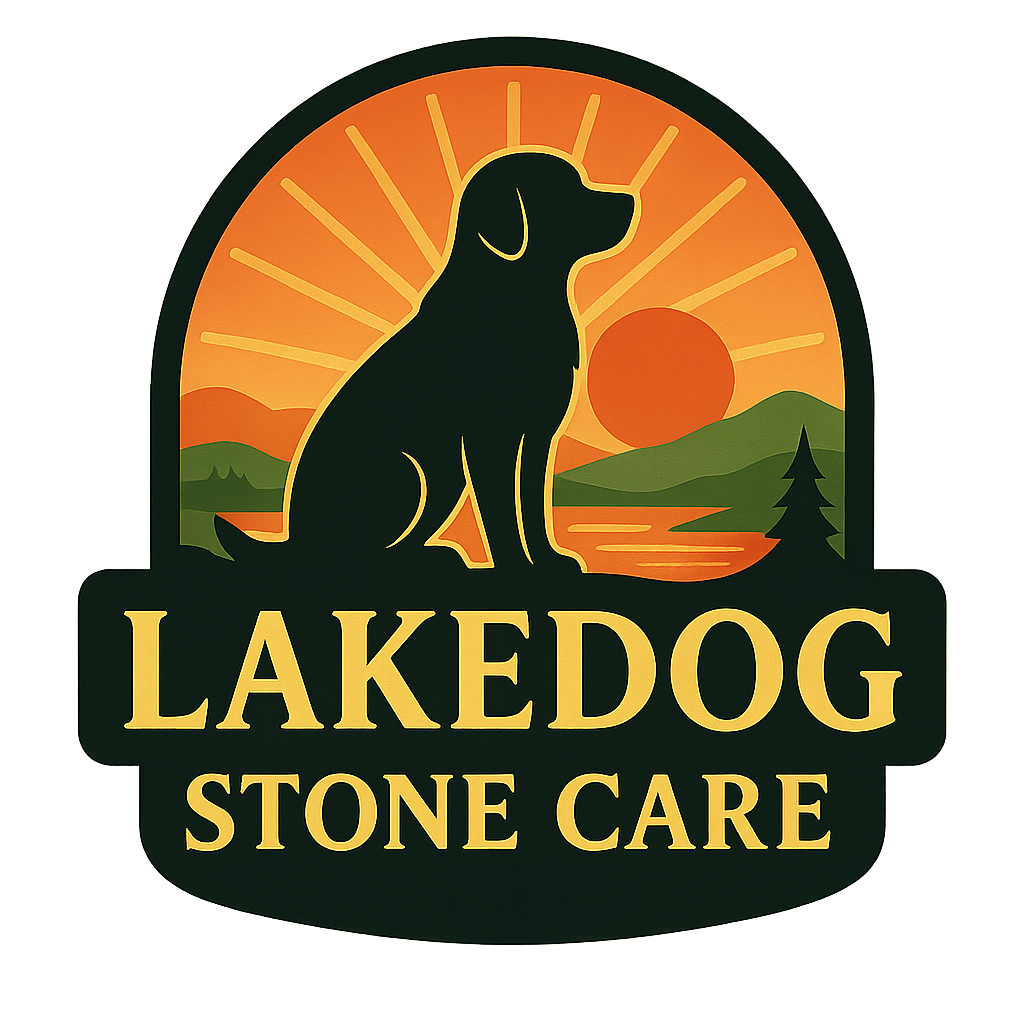 LakeDog Stone Care Logo